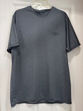 O'Neill Men's Slim Fit Gray Crew Neck Short Sleeve T-Shirt in size L